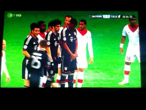 3-0 Bayern - Lille 7.11.12 Championsleague