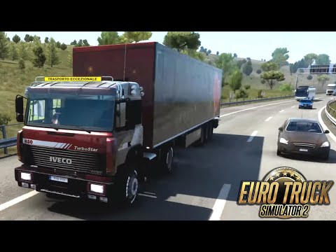 EURO TRUCK SIMULATOR 2 - MOD IVECO TURBOSTAR - GAMEPLAY ITA 4K