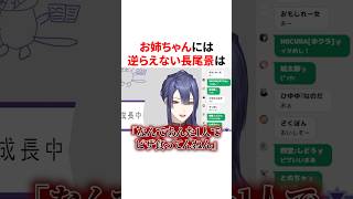 お姉ちゃんには逆らえない長尾景　#にじさんじ #雑学 #豆知識