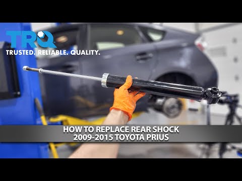 How to Replace Rear Shocks 2009-2015 Toyota Prius