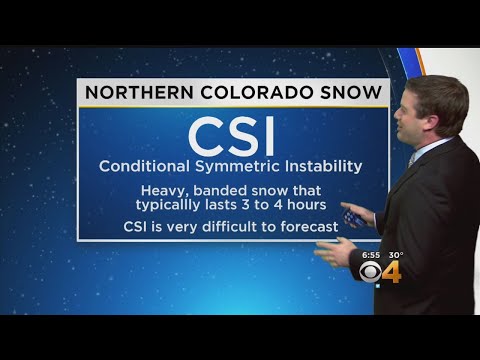 Heavy Snow Hits Northern Colorado