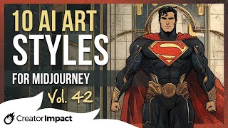 10 Fun & DARK Midjourney Prompts Styles & Tips: Vol 42