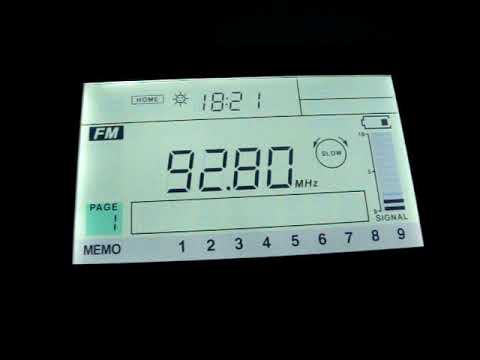 92,80 MHz - MDR 1 RADIO SACHSEN Das Sachsenradio Chemnitz, Geyer