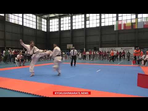 35th IKO EC, 1/2 -60kg, Yannis Toplan (France) - Pawel Wolski (Poland, aka)