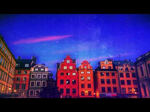 Evening Scenery Of Stockholm, Sweden | Jazz Music