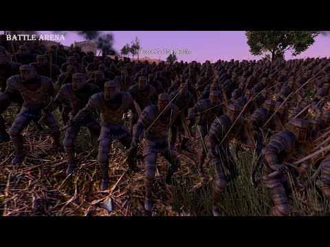 Dark Paladins vs Heavy Knights and Archers | Ultimate Epic Battle Simulator | UEBS