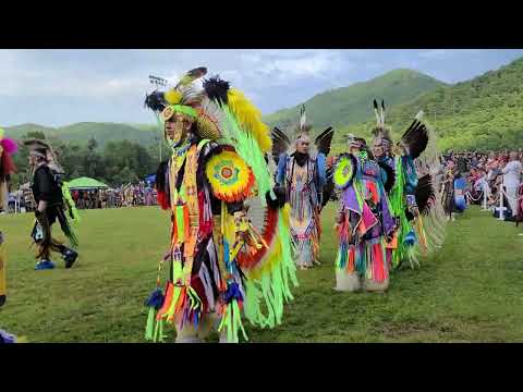 Cherokee Pow Wow Grand Entry July 2022