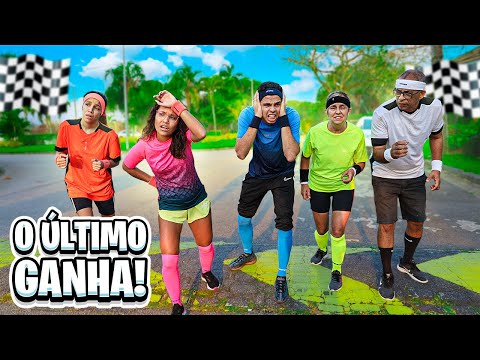 O ÚLTIMO A PARAR DE ANDAR GANHA! - DESAFIO DE RESISTÊNCIA!