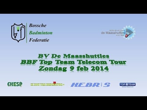 BV De Maasshuttles 2014 Open BBF Top Team Telecom Toernooi