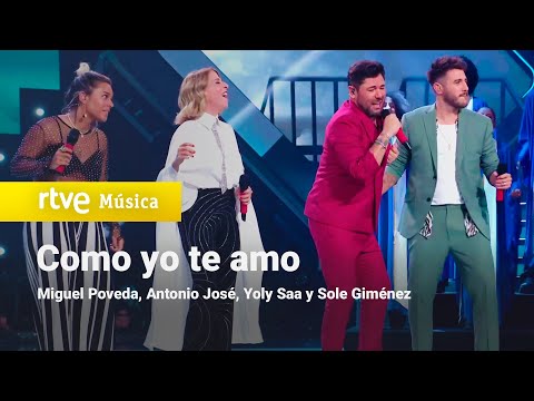 Miguel Poveda, Antonio José, Yoly Saa y Sole Giménez - "Como yo te amo" | Dúos increíbles