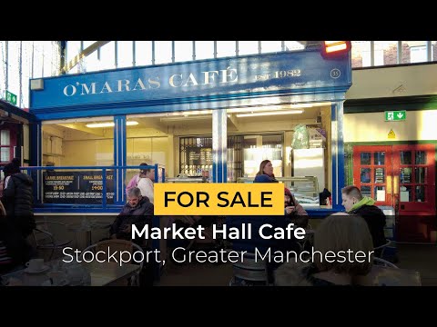 Market Hall Cafe For Sale Stockport Greater Manchester