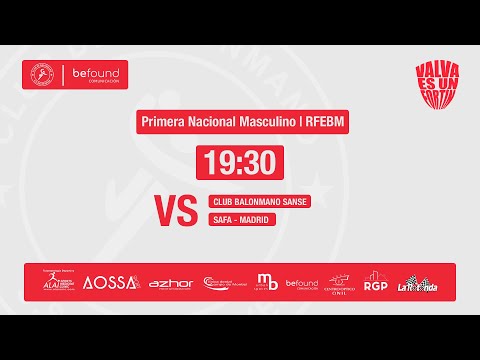 Balonmano Sanse VS BM Safa Madrid - Temporada 21/22 - 1ª Nacional Masculina Grupo D