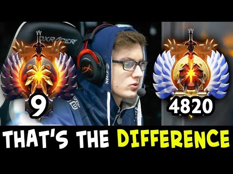 Difference between TOP-10 and RANK-4800 on mid — MIRACLE Invoker Battle Cup