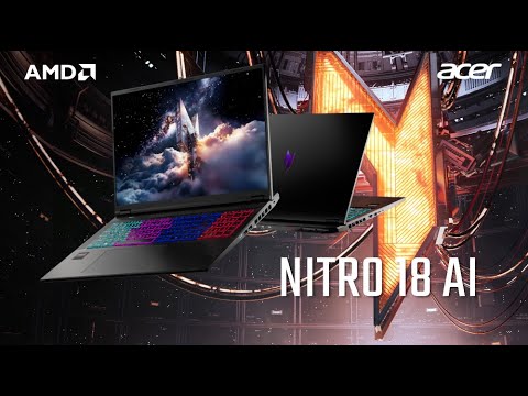 ACER Nitro 18 AI AN18-61 NH.QYHEU.003 Ryzen AI 9 365 32GB 1TB RTX5060 Linux Obsidian Black ACER Nitro 18 AI AN18-61 NH.QYHEU.003 Ryzen AI 9 365 32GB 1TB RTX5060 Linux Obsidian Black