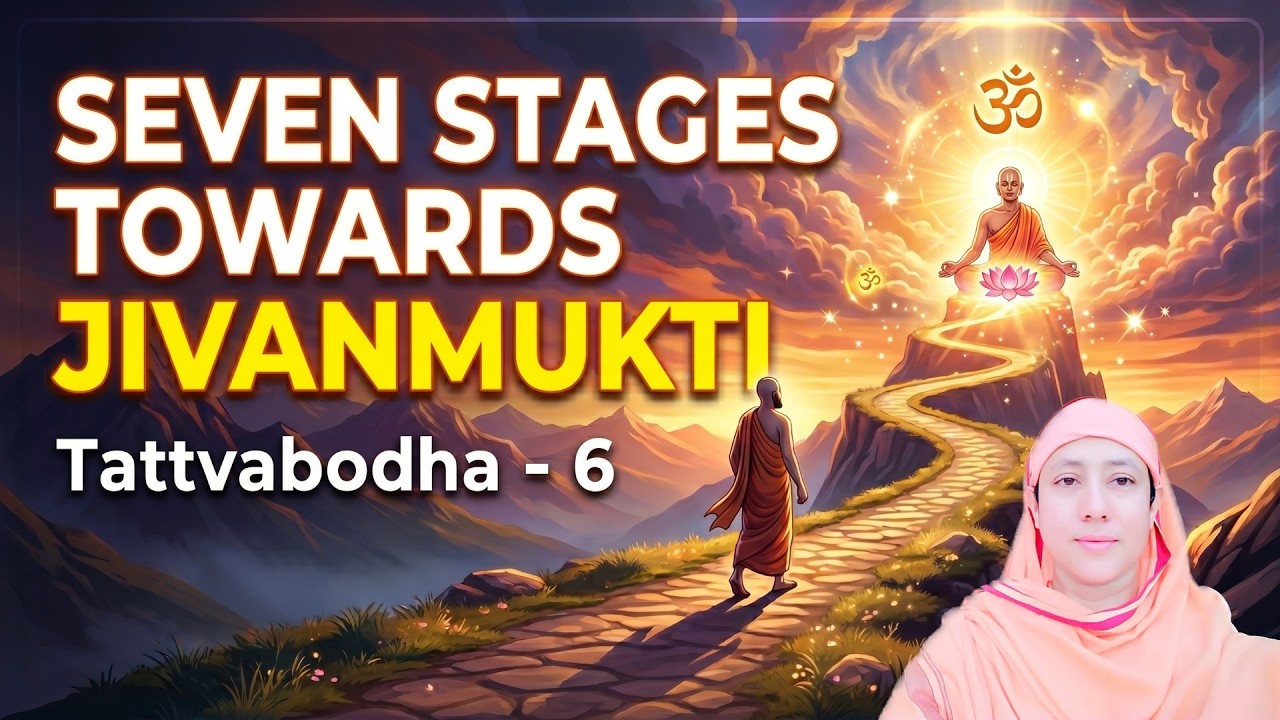 Seven Stages Towards Jivanmukti - Pravrajika Divyanandaprana | Tattvabodha - 6