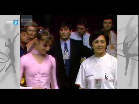 Marisa Lloret Ribbon Final World RG Championships Varna 1987