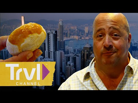 The BEST Street Food in Hong Kong | Bizarre Foods with Andrew Zimmern | Travel Channel