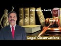 Certainty | Part II | English | Selvakkunapalan | Legal Observations