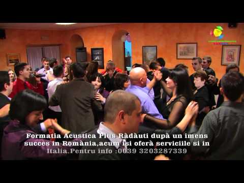 Formatia Perla Bucovinei[Acustica Plus Radauti] - Nunta ITALIA - TORINO Solist Vocal Daniel