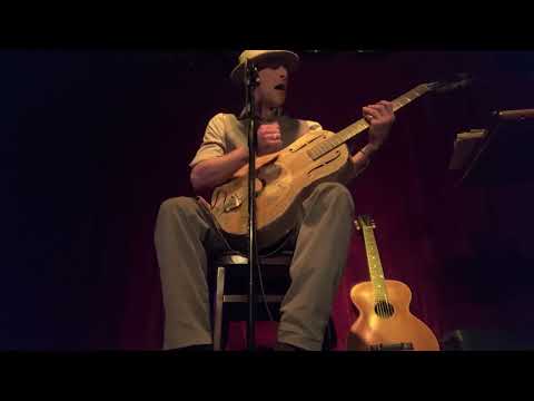 Karl Schwarz' with his New Moon Acoustic Blues at Terra Blues NYç, Dec 2022