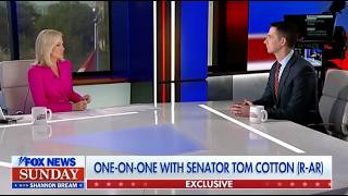 March 29, 2026: Cotton joins Fox News Sunday