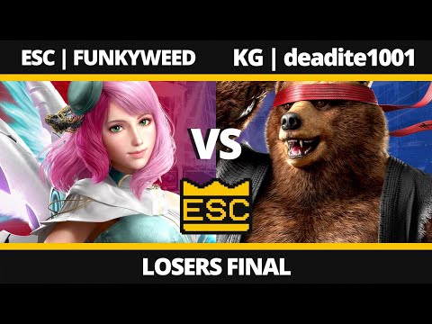 ESC 66 - Losers Final - ESC | FUNKYWEED (Alisa) Vs. KG | deadite1001 (Kuma) - TEKKEN 8 UK Local