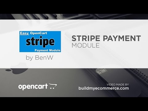 Accept Credit Cards Online - Overview Video (Easy OpenCart Stripe Payment Module)