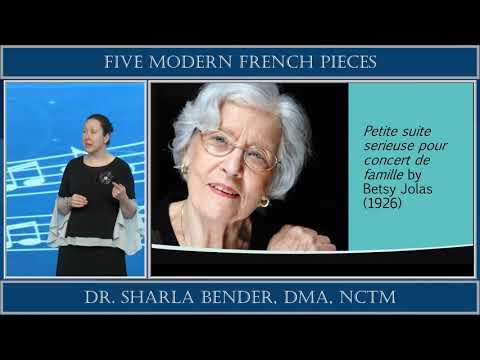 Modern French Mini Collection Lecture and Performance - All Pieces