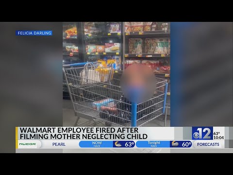 Mississippi mom charged after son found in Walmart only wearing diaper in freezing weather
