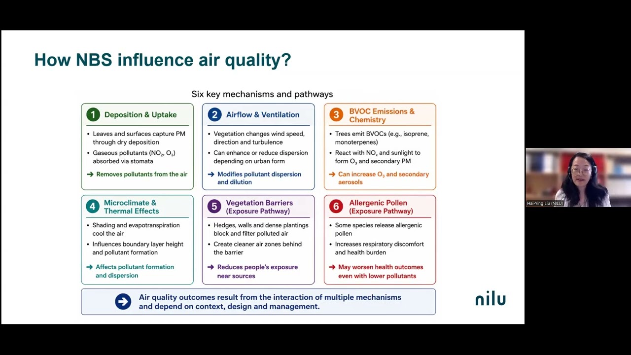 Net4Cities - Nature-Based Solutions Webinar: Reducing Air and Noise Pollution