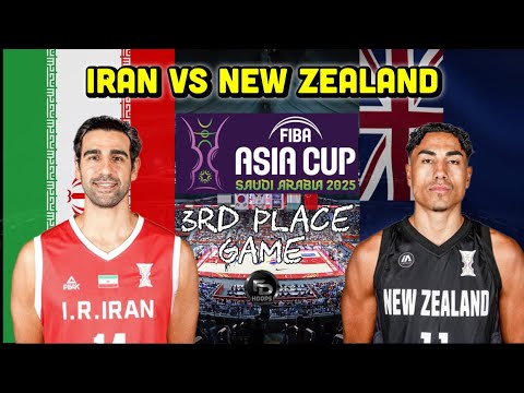 Bronze Medal GAME Highlights: Iran vs New Zealand | 2025 FIBA Asia Cup