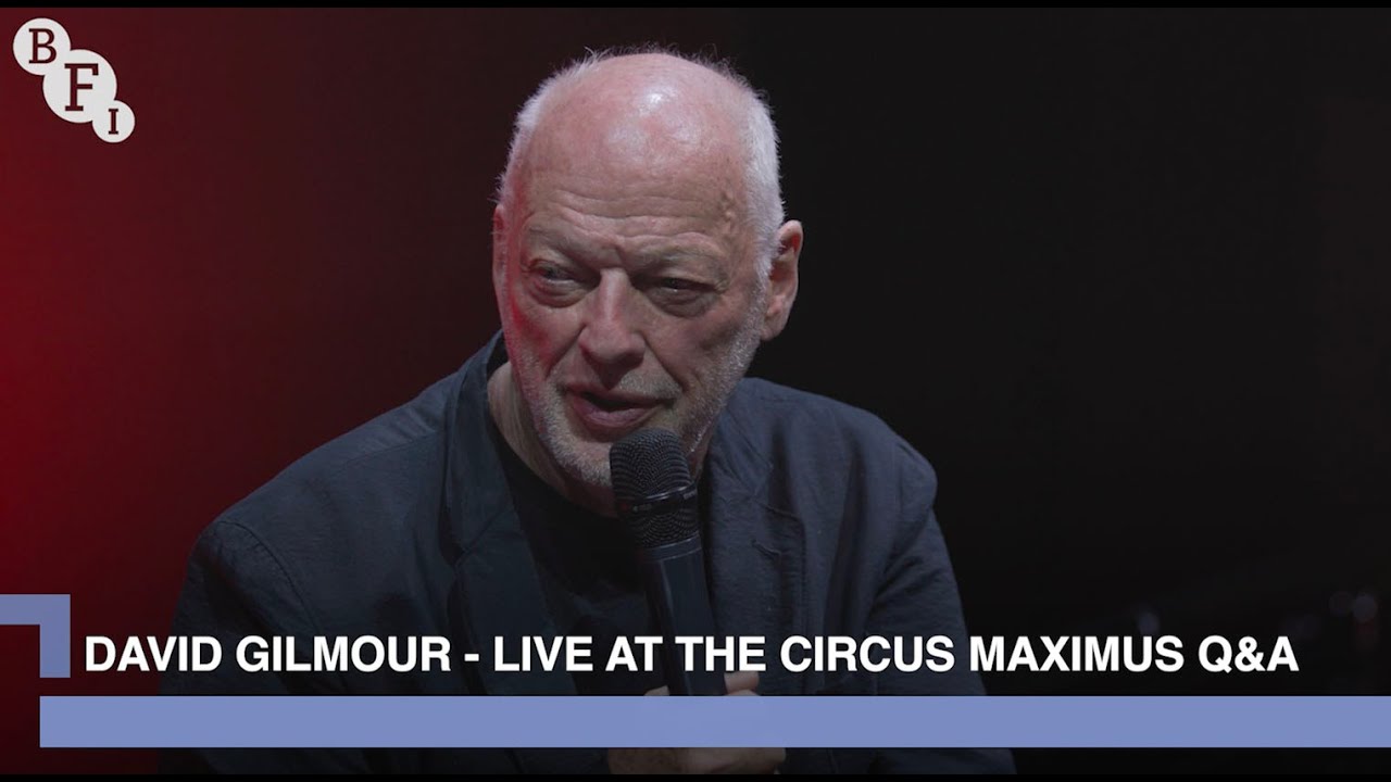 David Gilmour on Live at the Circus Maximus, Rome | BFI IMAX Q&A