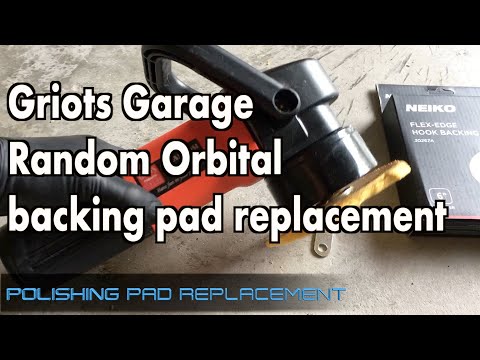 Griots Garage backing pad replacement