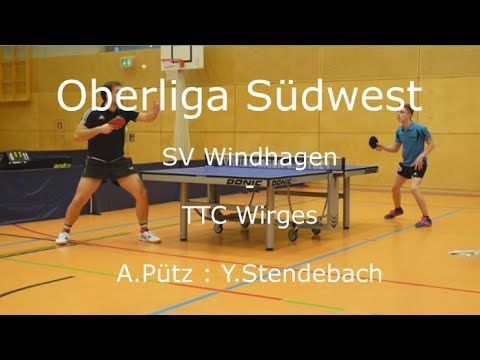 Oberliga Südwest | SV Windhagen -TTC Wirges | A.Pütz : Y.Stendebach
