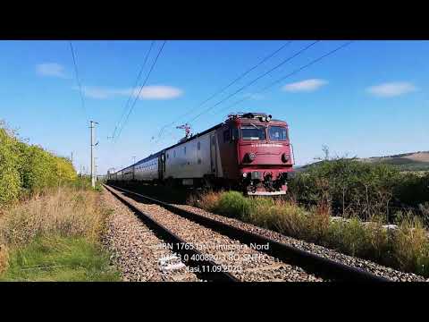 Special 100 abonati : IRN 1765 Iasi-Timisoara N. accelerand spre 120km/h cu EA820 a depoului Suceava