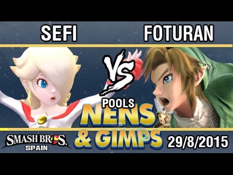 Nens&Gimps - SefiCompacto (Estela y Destello) VS FotuRAN (Link) SSB4 Pools