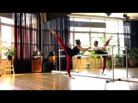 25 MIN BEGINNER BALLET BARRE | Follow Along With Holiday Music by Nate Fifield