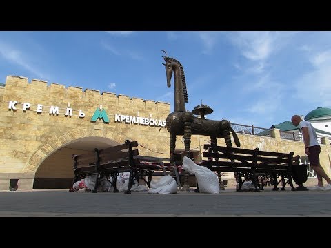 В Казани появилась скульптура «Конь-Страна».
