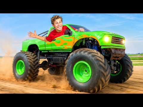 I Built a TINY Monster Truck!