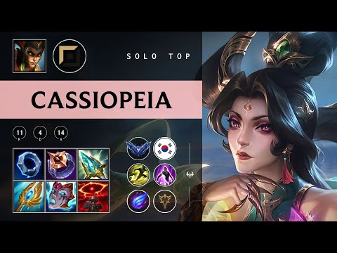Cassiopeia Top vs Olaf - KR Diamond Patch 25.24