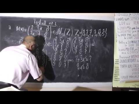 2/3 Lectia 239 - Teste Bac - Ciprian si Proful Online te ajuta sa iei Bacalaureatul la Matematica