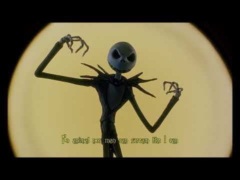 The Nightmare Before Christmas-Jack's Lament Lyrics HD