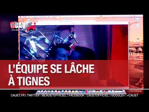 The team lets loose in Tignes - C’Cauet on NRJ