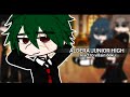 Aldera Junior High React To Villain Deku Mha