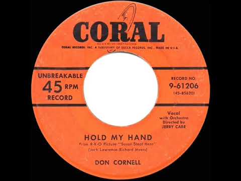 1954 OSCAR-NOMINATED SONG: Hold My Hand - Don Cornell