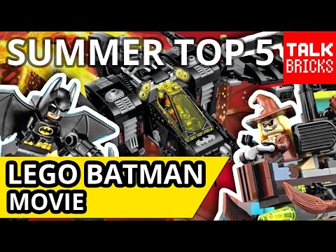 TOP 5! LEGO Batman Movie Summer 2017 Sets! Official Pictures! Ultimate Batmobile! Batwing! Bane!