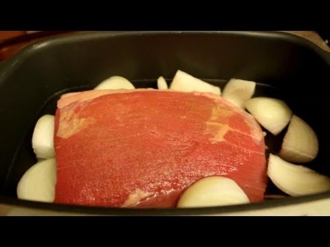 Cooking a Roast in slow cooker
