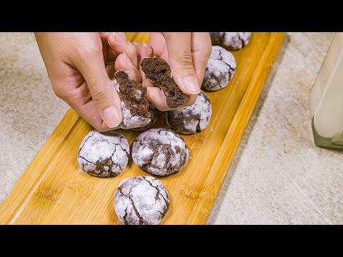 Irresistibly Crunchy And Gooey BROWNIE COOKIES | Recipes.net - YouTube