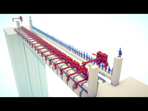 50vs50 BALLISTA vs EVERY RANGED UNIT - Totally Accurate Battle Simulator TABS