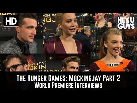 The Hunger Games: Mockingjay Part 2 World Premiere Interviews - Jennifer Lawrence